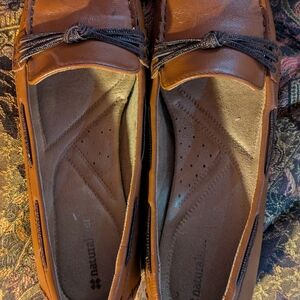Brown Leather Flats